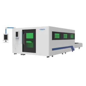 g pt dual use enclosed type double tables metal cutting laser machine