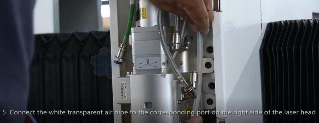 connect air pipe